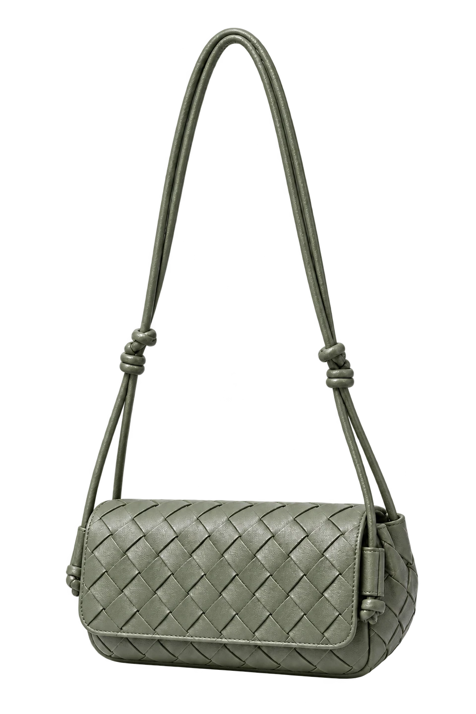 Olive Green woven bag, Singapore